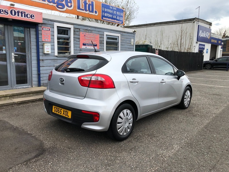 Kia RIO 1 SD65XOL Silver #4