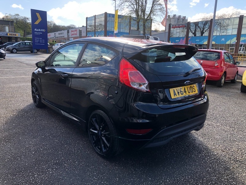 Ford Fiesta Zetec S Black Edition AV64UOS Black #5