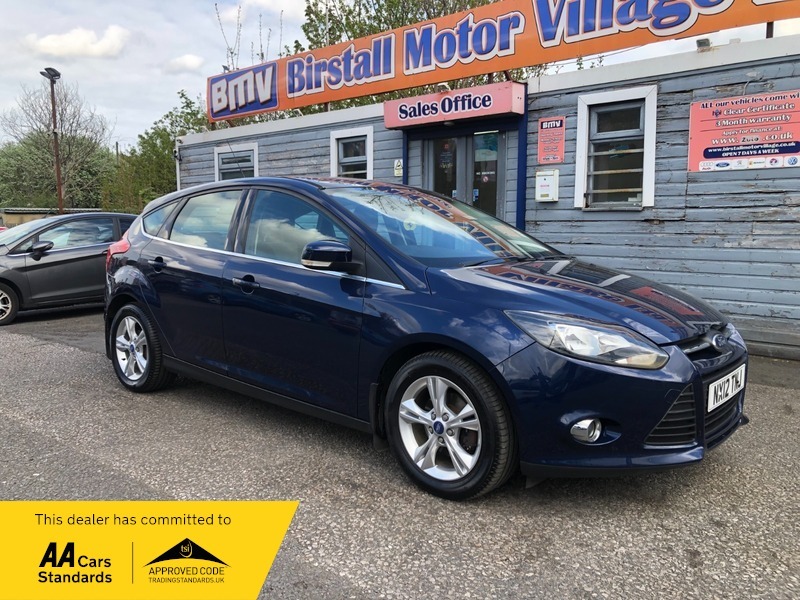 Ford Focus Zetec Blue