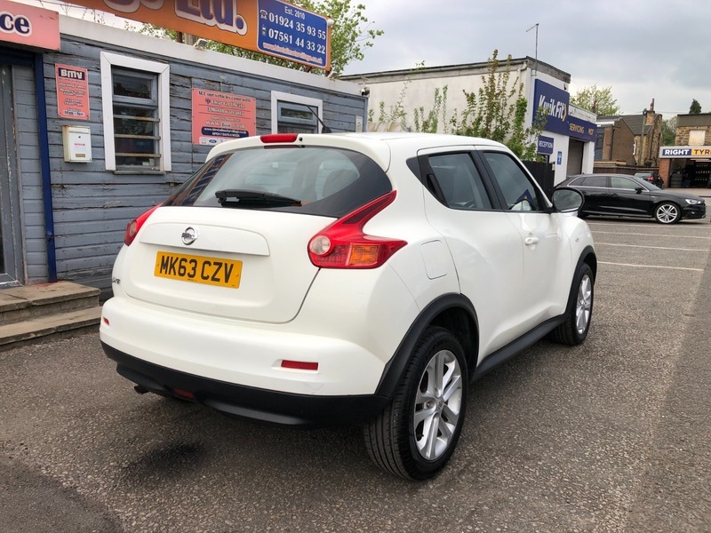 Nissan Juke Acenta MK63CZV White #5