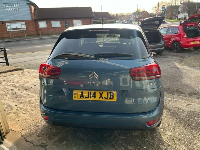Citroen C4 Picasso 2.0 Bluehdi Exclusive Mpv AJ14XJB Blue #4