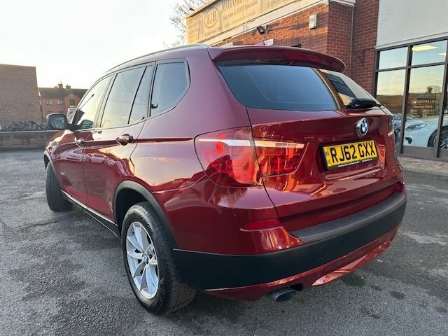 BMW X3 2.0 20D Se Suv RJ62GXX Red #4