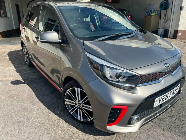 Kia Picanto 1.25 Gt-line Hatchback VE67KPF Silver #2