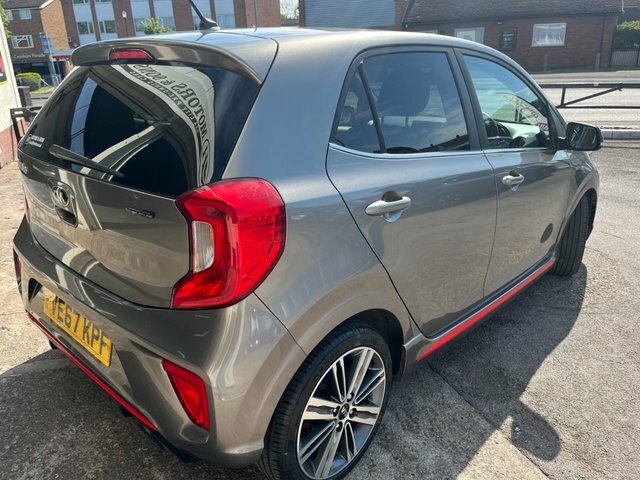 Kia Picanto 1.25 Gt-line Hatchback VE67KPF Silver #4