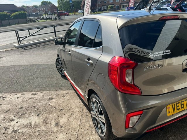 Kia Picanto 1.25 Gt-line Hatchback VE67KPF Silver #6
