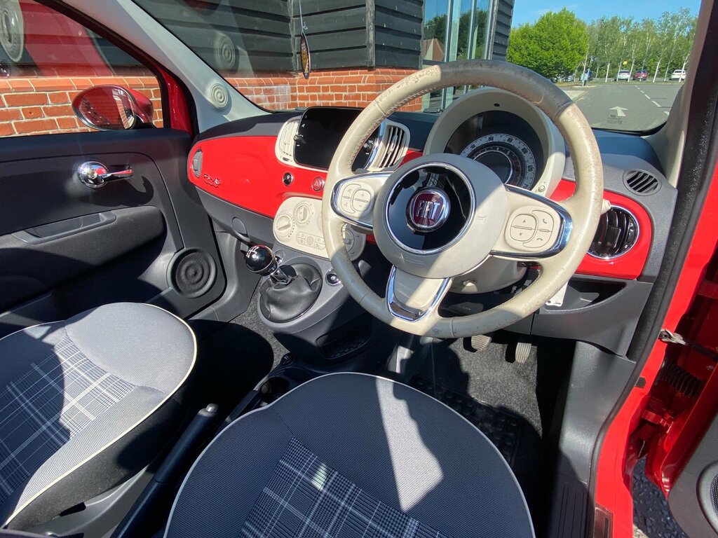 Fiat 500C 1.2 Eco Lounge Convertible Euro EN17DUJ Pink #4