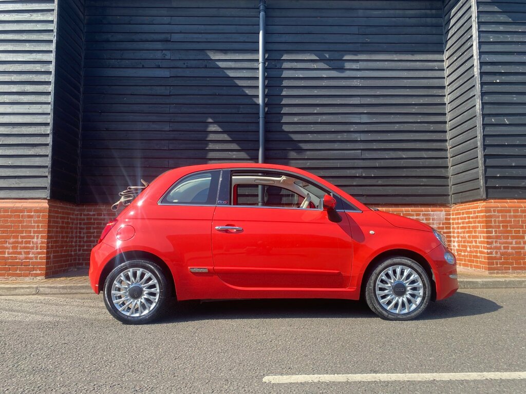 Fiat 500C 1.2 Eco Lounge Convertible Euro EN17DUJ Pink #2