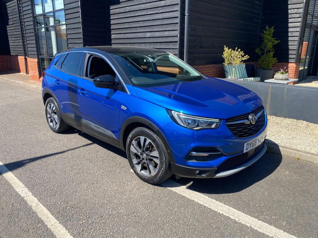 Vauxhall Grandland X 1.2 Turbo Gpf Sport Nav Suv Euro Blue