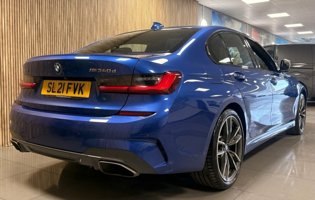 BMW 3 Series 3L Null SL21FVK Blue #3