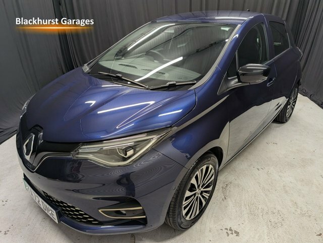 Renault Zoe 2022 R135 Ev50 52Kwh Techno Hatchback Blue