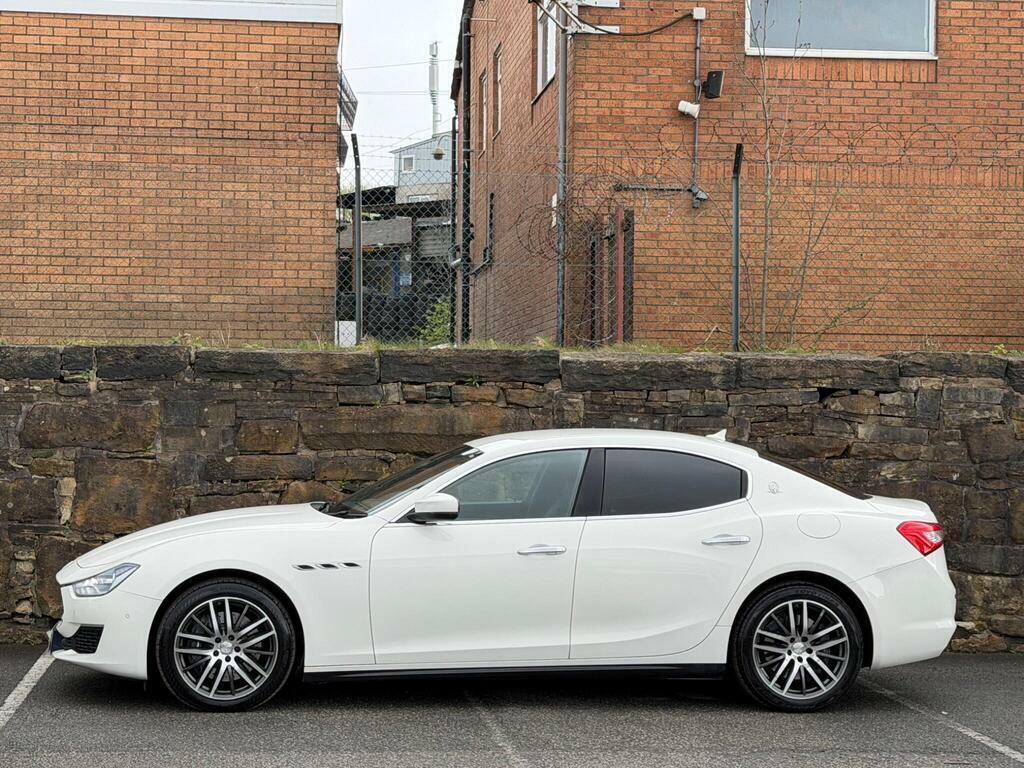 Maserati Ghibli 3.0D V6 Ribelle Zf Euro 6 S S White #4