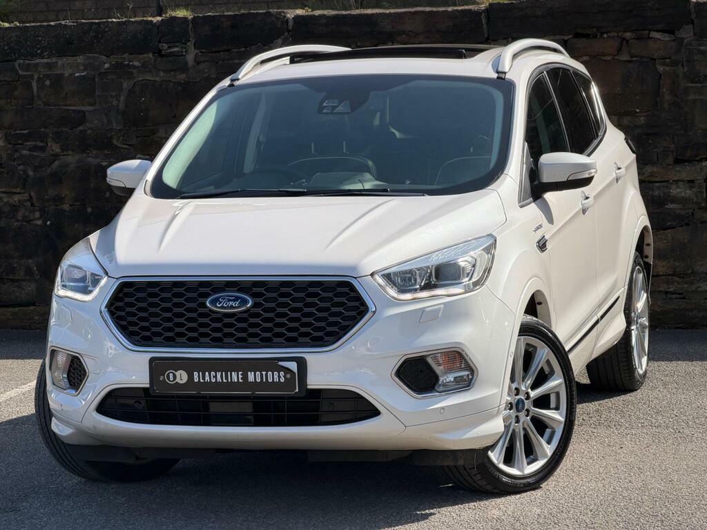 Ford Kuga 2.0 Tdci Vignale Powershift Awd Euro 6 S S White #3