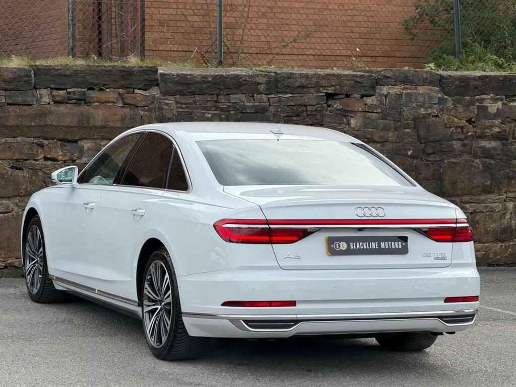 Audi A8 3.0 Tfsi V6 55 Tiptronic Quattro Euro 6 S S White #5