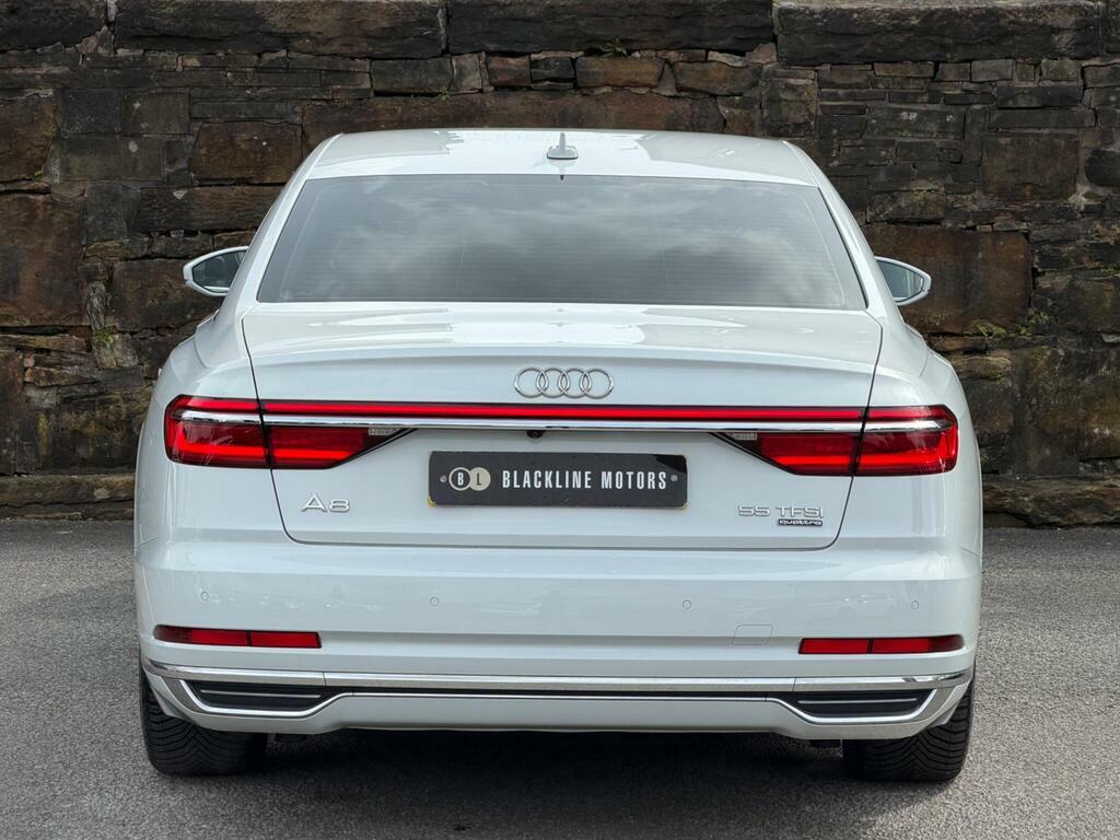 Audi A8 3.0 Tfsi V6 55 Tiptronic Quattro Euro 6 S S White #6