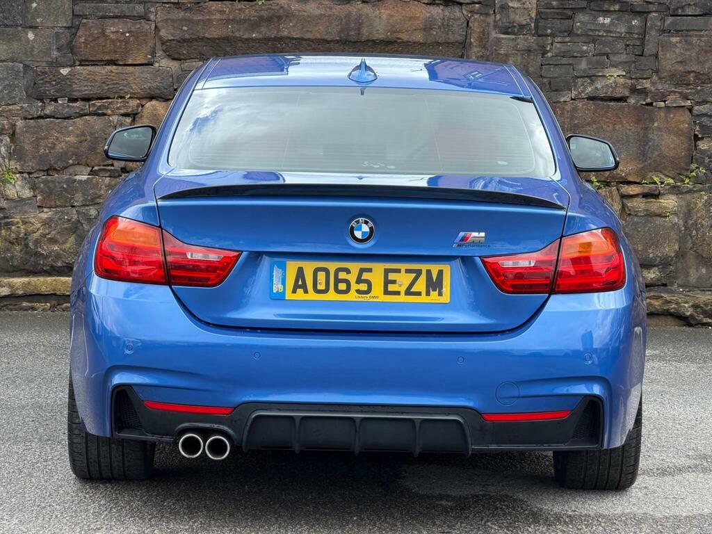 BMW 4 Series 2.0 420D M Sport Euro 6 S S A065EZM Blue #6