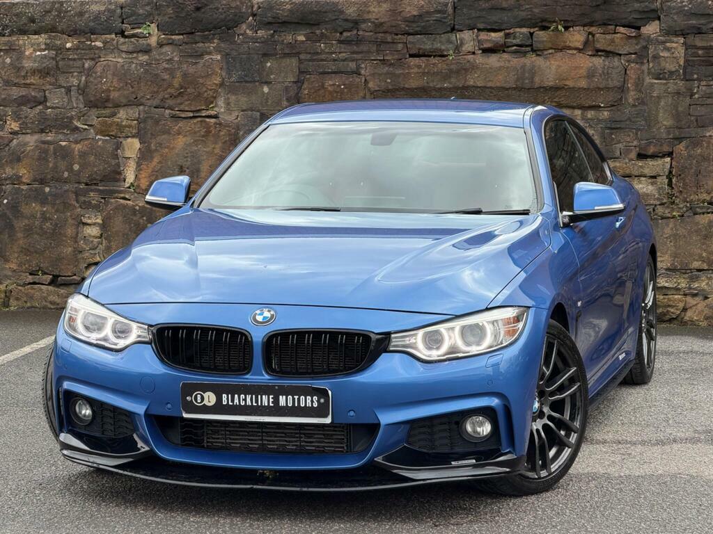 BMW 4 Series 2.0 420D M Sport Euro 6 S S A065EZM Blue #3