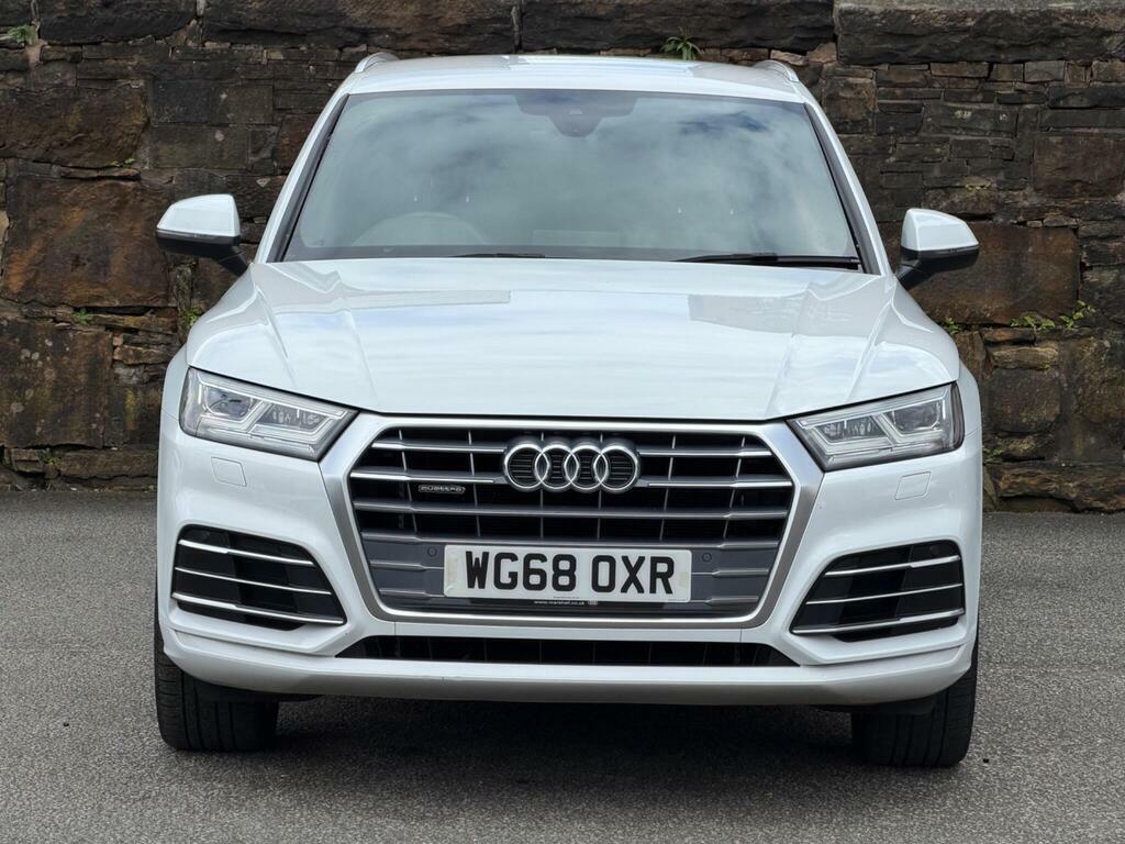 Audi Q5 2.0 Tdi 40 S Line S Tronic Quattro Euro 6 S S WG68OXR White #2