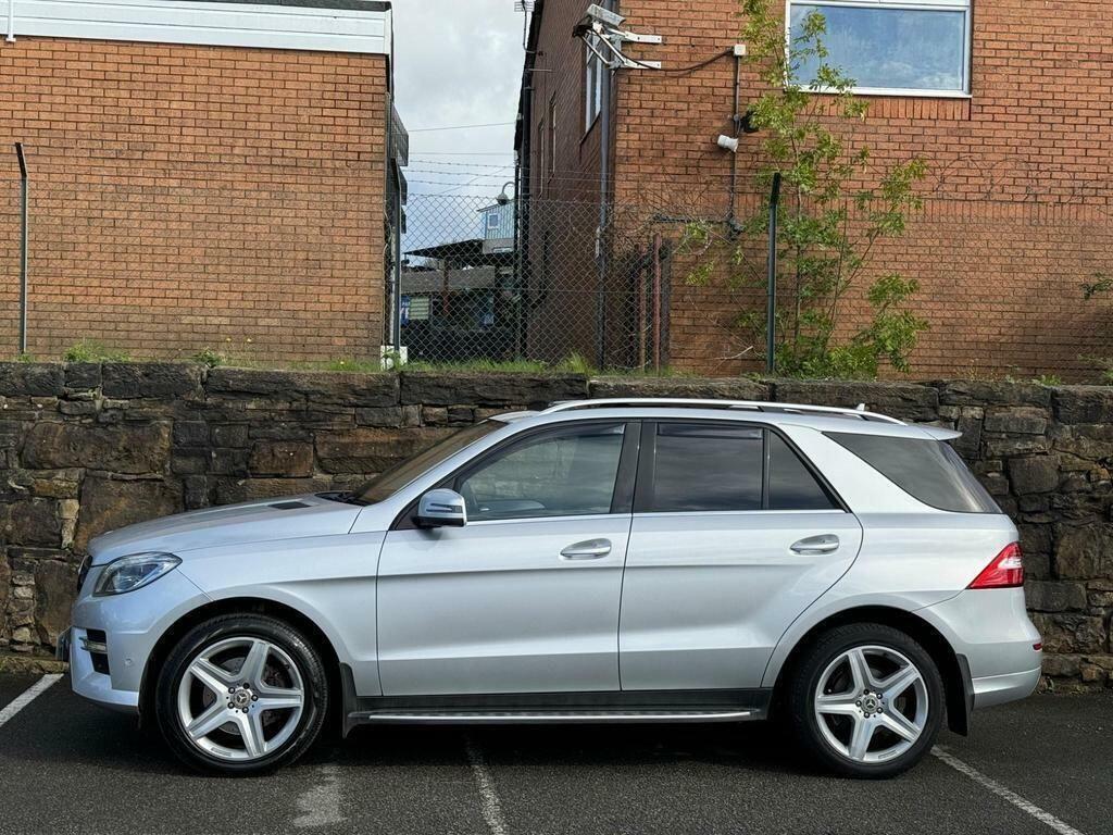 Mercedes-Benz M Class 2.1 Ml250 Bluetec Amg Line G-tronic 4Wd Euro 6 S Silver #4