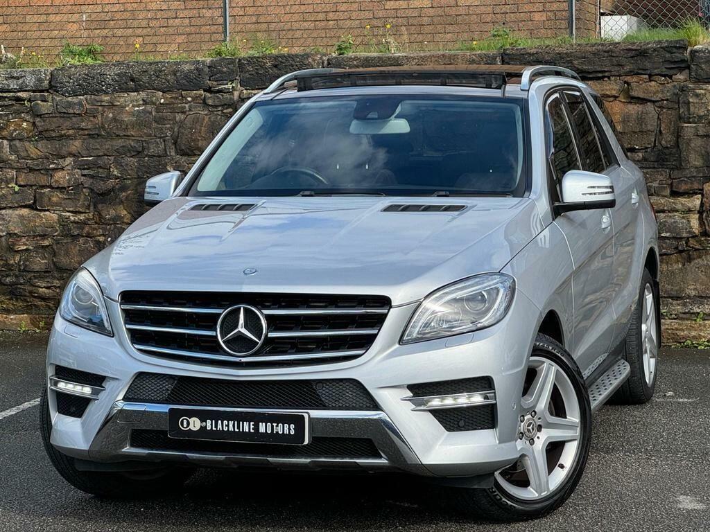 Mercedes-Benz M Class 2.1 Ml250 Bluetec Amg Line G-tronic 4Wd Euro 6 S Silver #3