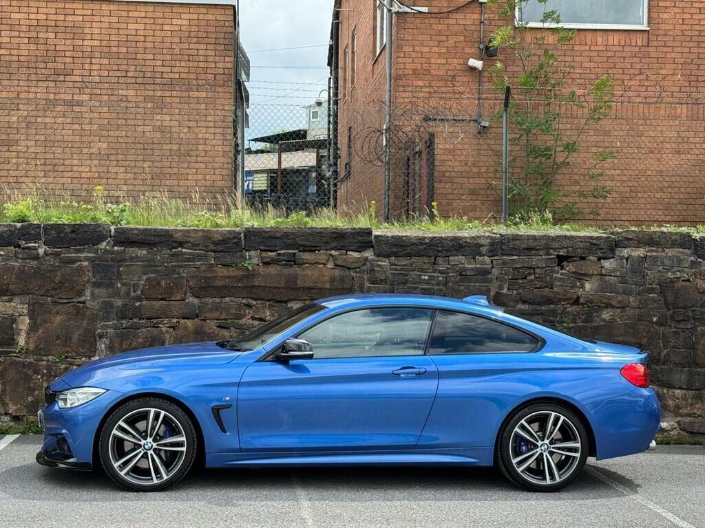 BMW 4 Series 2.0 420D M Sport Euro 6 S S Blue #4