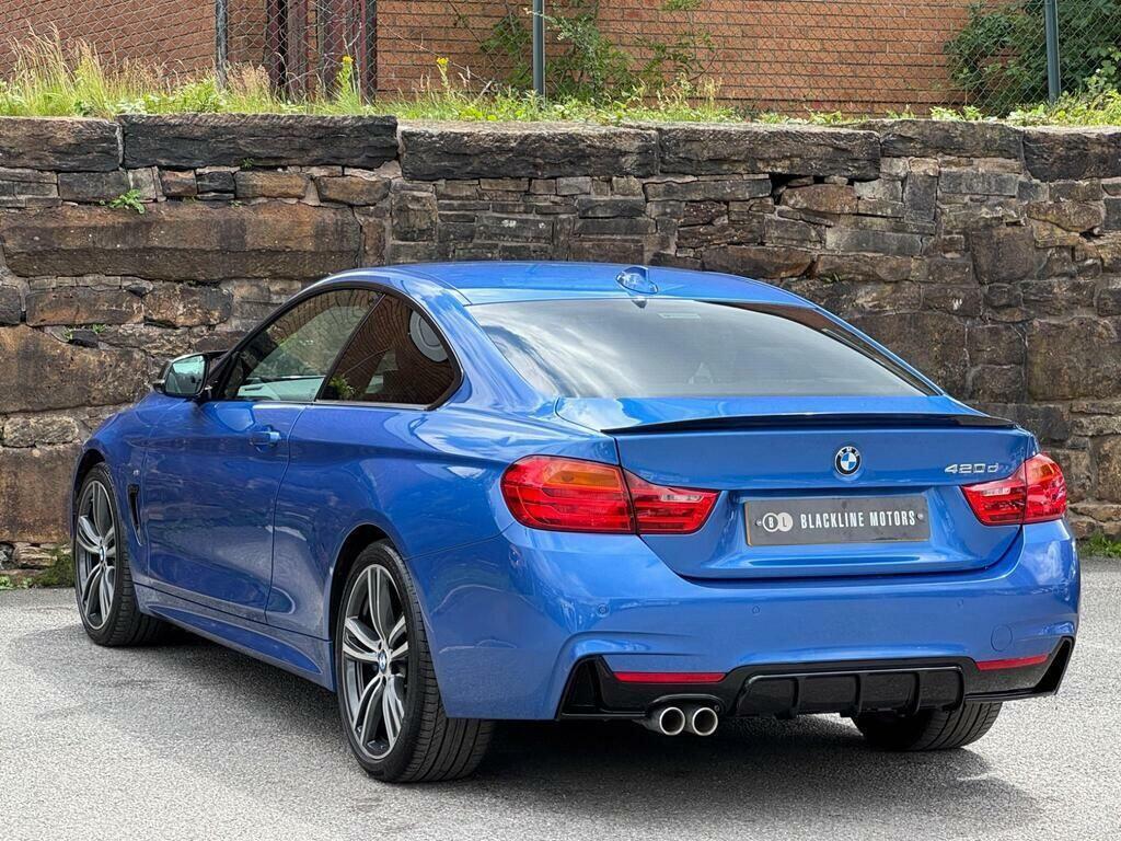 BMW 4 Series 2.0 420D M Sport Euro 6 S S Blue #5
