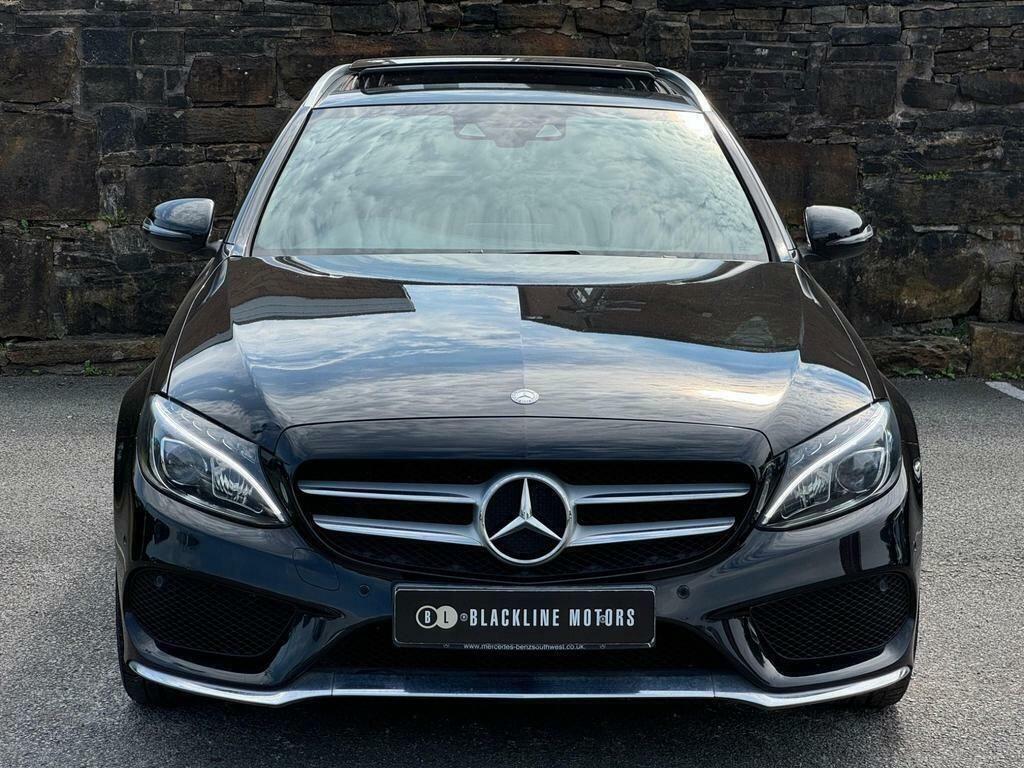Mercedes-Benz C Class 2.1 C250d Amg Line Premium Plus 7G-tronic Euro  Black #2