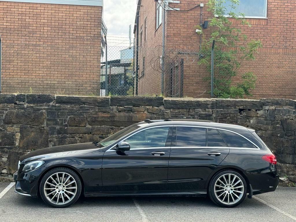 Mercedes-Benz C Class 2.1 C250d Amg Line Premium Plus 7G-tronic Euro  Black #4