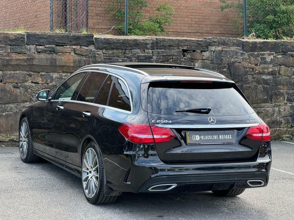 Mercedes-Benz C Class 2.1 C250d Amg Line Premium Plus 7G-tronic Euro  Black #5