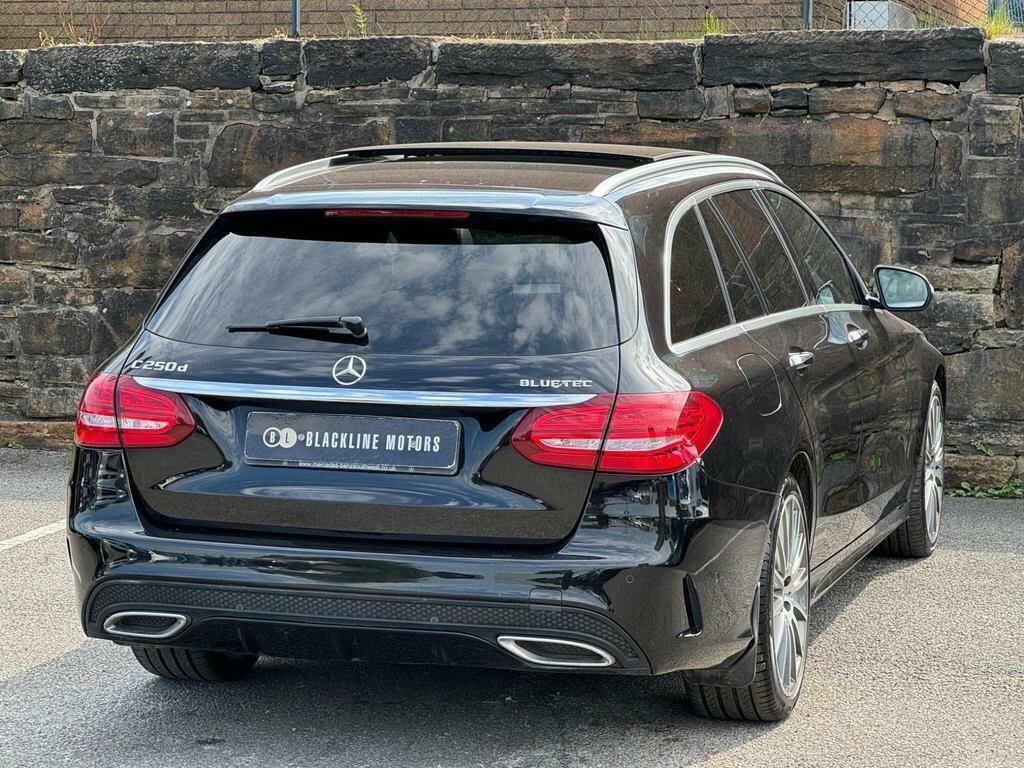 Mercedes-Benz C Class 2.1 C250d Amg Line Premium Plus 7G-tronic Euro  Black #6