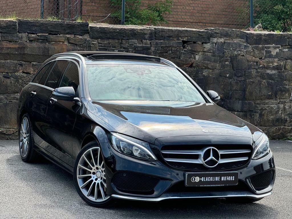 Mercedes-Benz C Class 2.1 C250d Amg Line Premium Plus 7G-tronic Euro Black