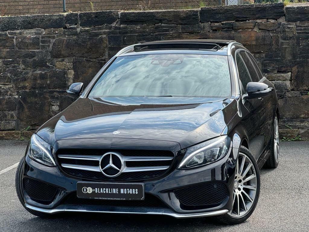Mercedes-Benz C Class 2.1 C250d Amg Line Premium Plus 7G-tronic Euro  Black #3