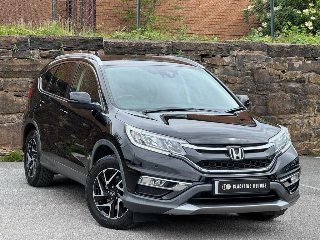 Honda Cr-V 1.6 I-dtec Se Plus Navi 4Wd Euro 6 Black