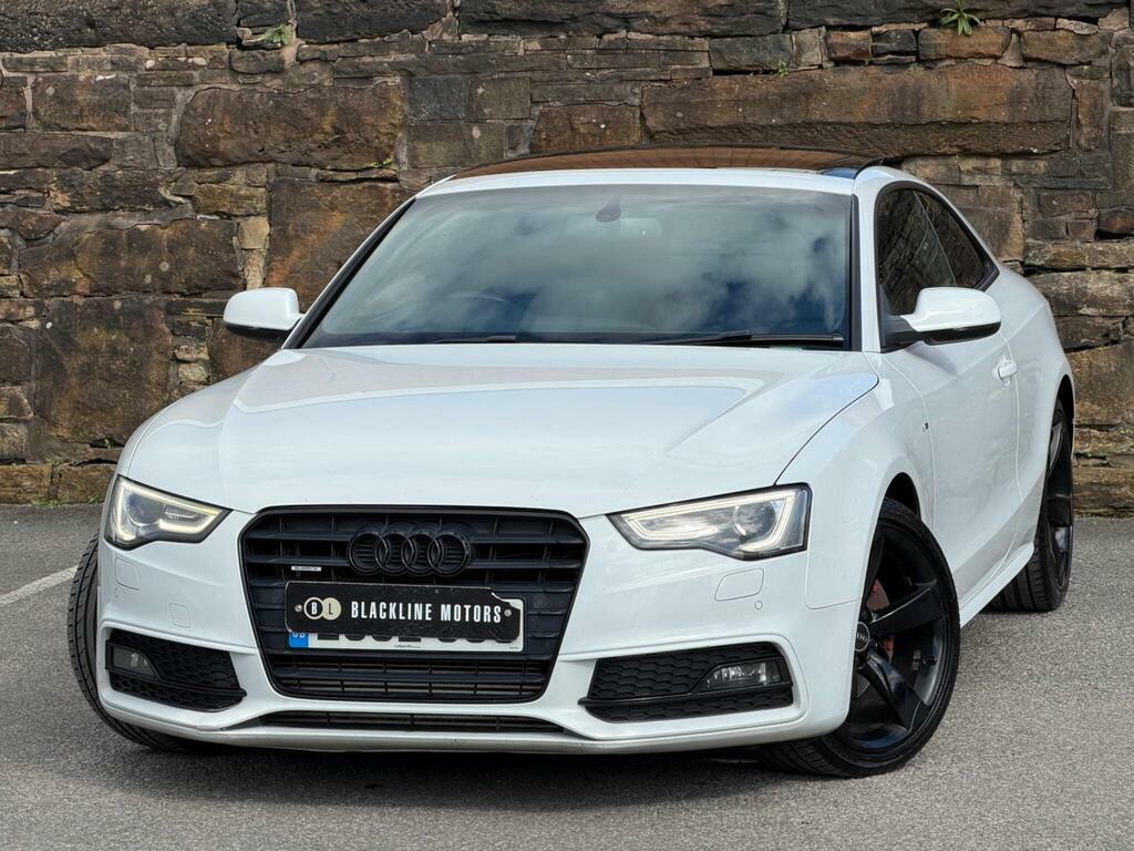 Audi A5 3.0 Tdi V6 Black Edition S Tronic Quattro Euro 5 White #3