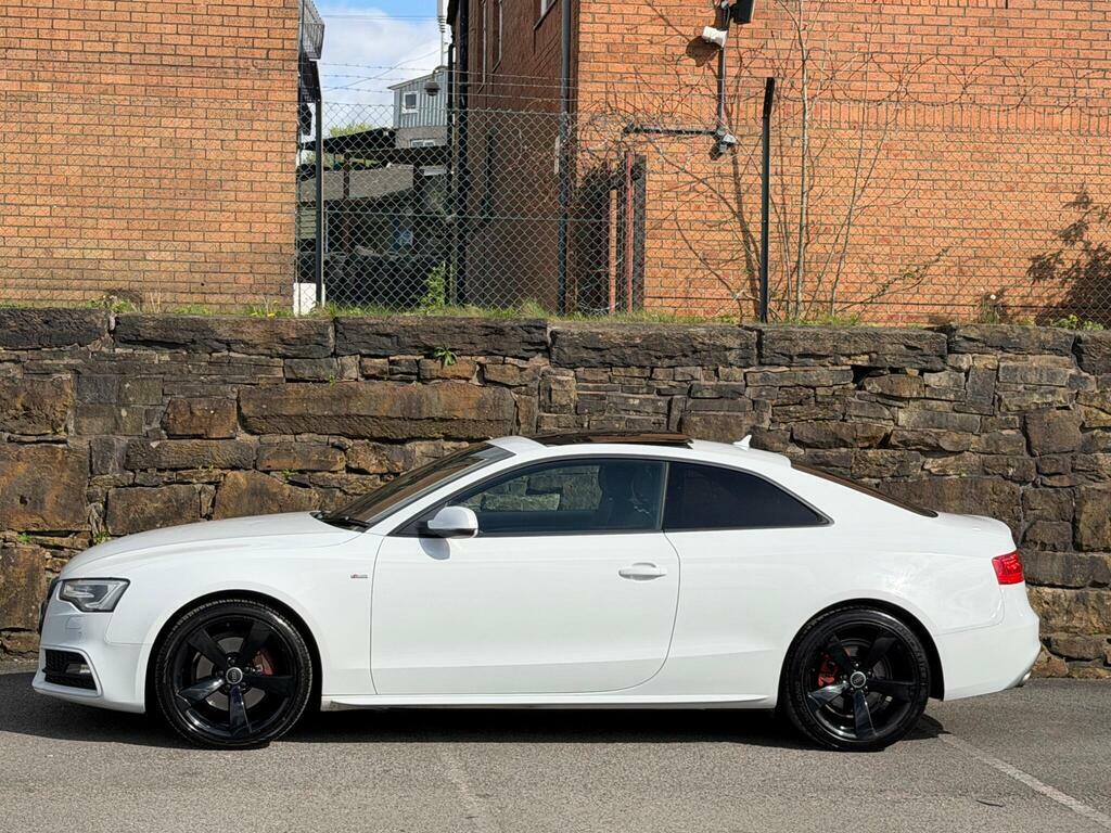 Audi A5 3.0 Tdi V6 Black Edition S Tronic Quattro Euro 5 White #4