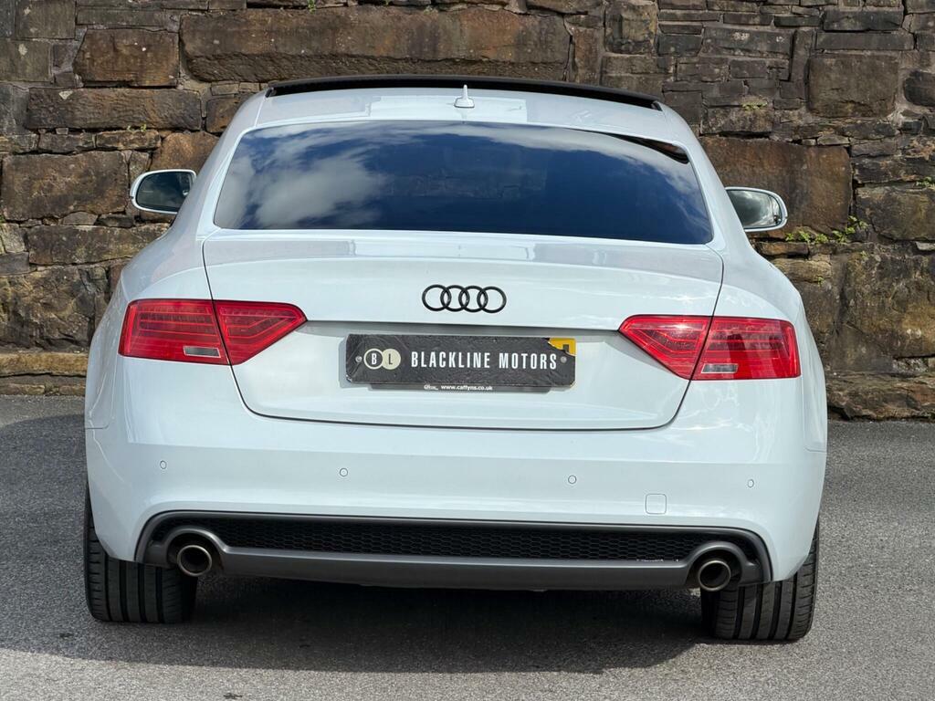 Audi A5 3.0 Tdi V6 Black Edition S Tronic Quattro Euro 5 White #6