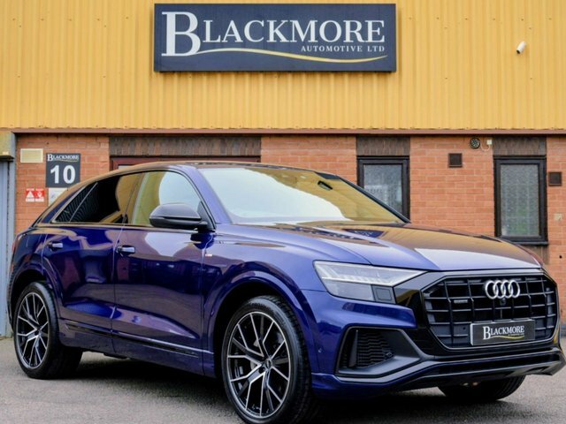 Audi Q8 2022 72 3.0 V6 Black Edition 55 Quattro Tiptroni Blue