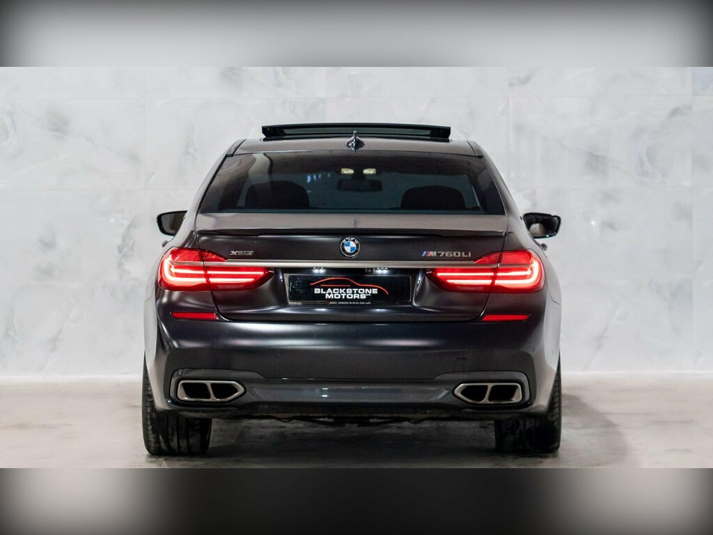 BMW 7 Series 6.6 M760l V12 Xdrive Euro 6 Black #6