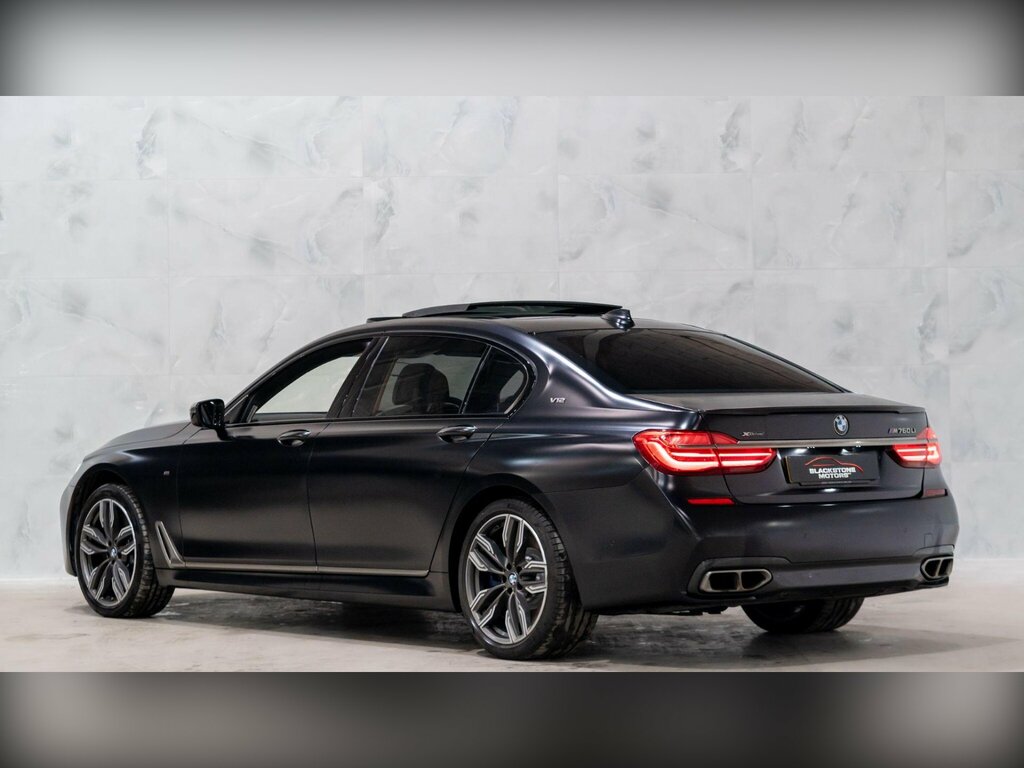 BMW 7 Series 6.6 M760l V12 Xdrive Euro 6 Black #5