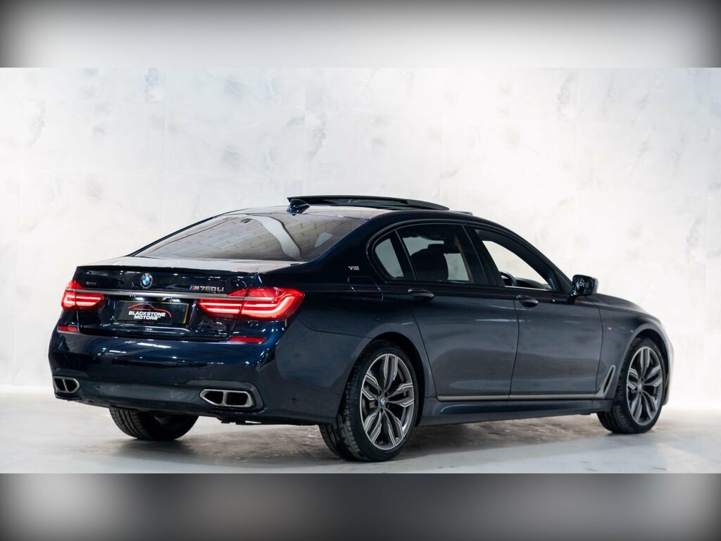 BMW 7 Series 6.6 M760l V12 Xdrive Euro 6 Black #6