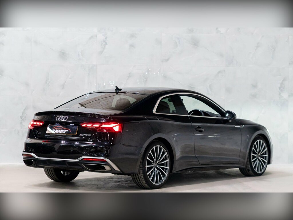 Audi A5 2.0 Tfsi 40 S Line S Tronic Euro 6 Ss GF21UMB Black #6