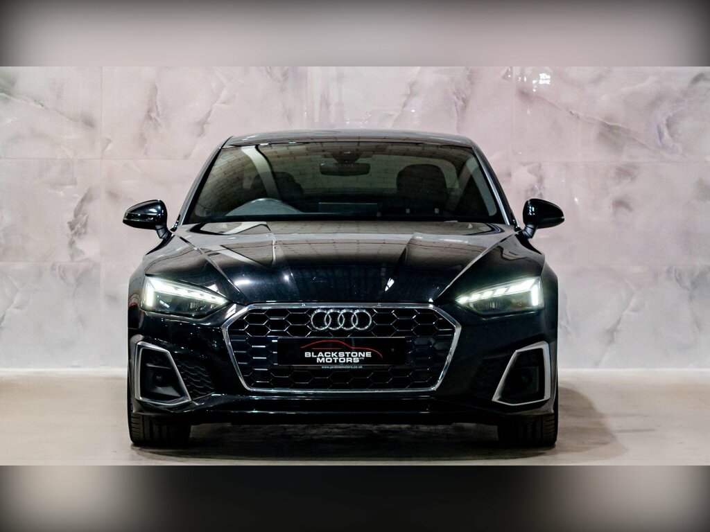 Audi A5 2.0 Tfsi 40 S Line S Tronic Euro 6 Ss GF21UMB Black #2