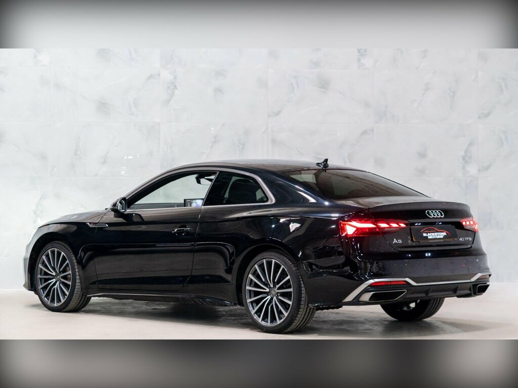 Audi A5 2.0 Tfsi 40 S Line S Tronic Euro 6 Ss GF21UMB Black #4