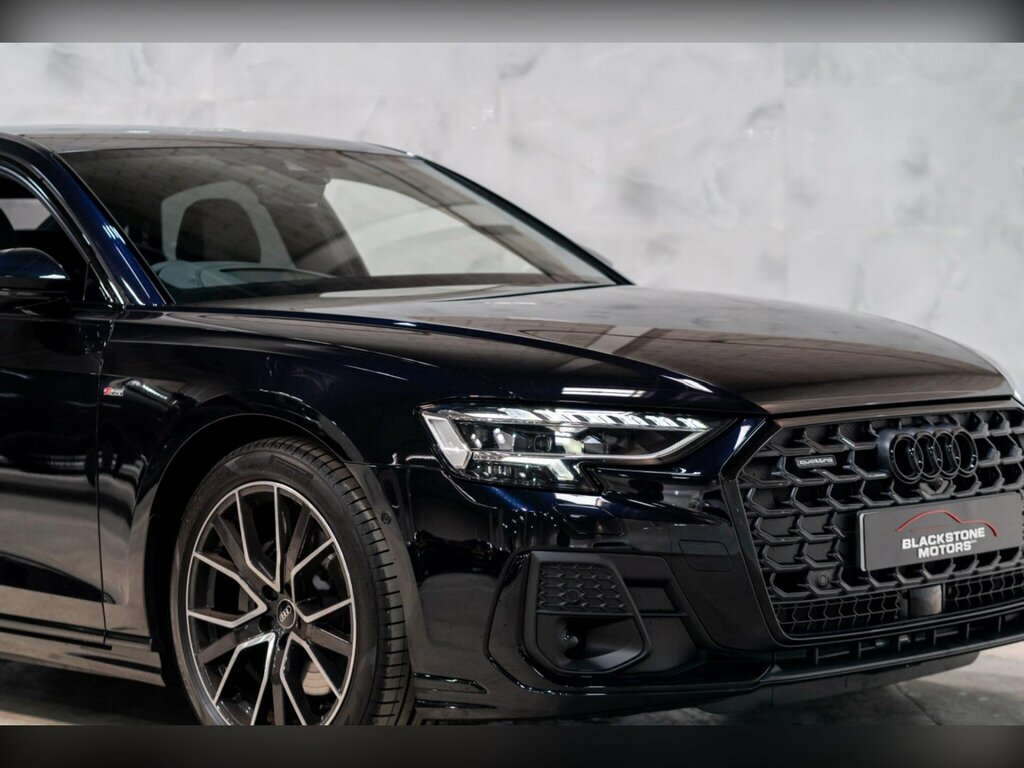 Audi A8 3.0 Tdi V6 50 Black Edition Saloon Tipt Black #5