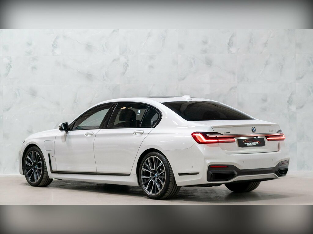 BMW 7 Series 3.0 745Le 12Kwh M Sport Xdrive Euro 6 Ss 4 White #6
