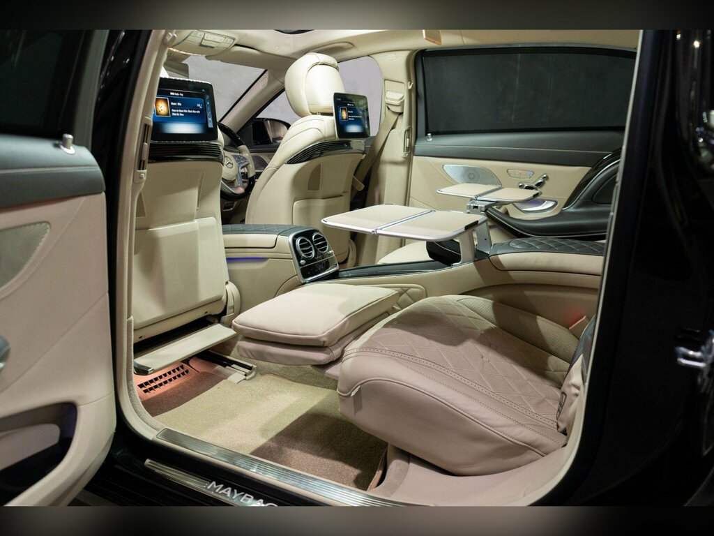 Mercedes-Benz Maybach S Class S 650 Maybach Blue #17