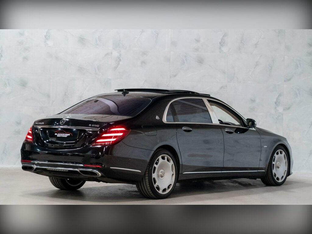 Mercedes-Benz Maybach S Class S 650 Maybach Blue #8