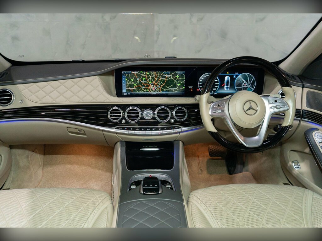 Mercedes-Benz Maybach S Class S 650 Maybach Blue #11