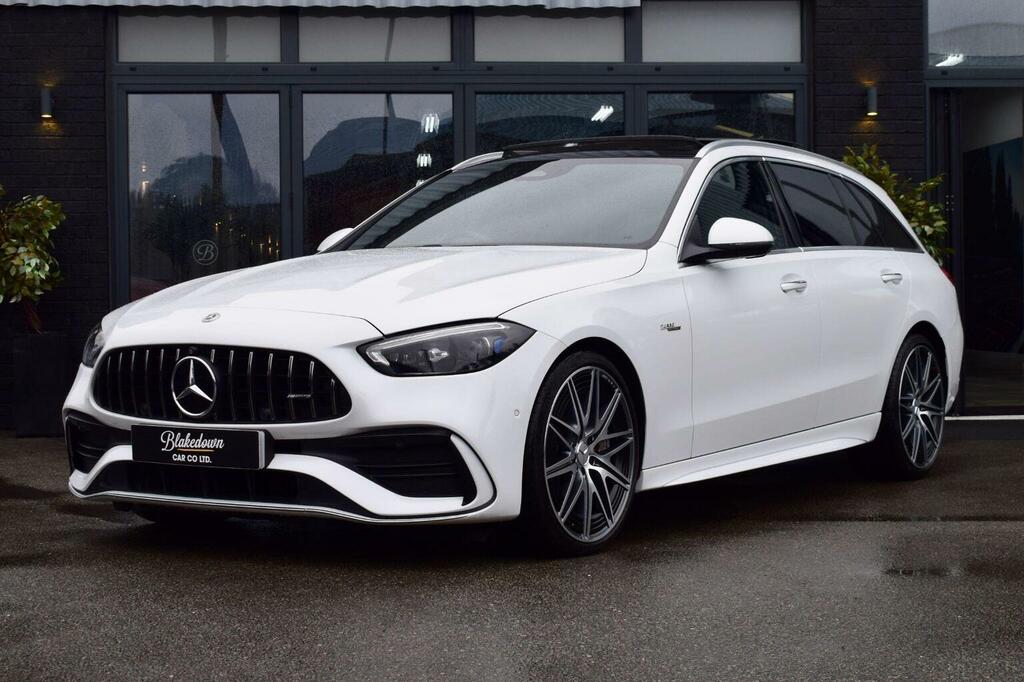 Mercedes-Benz C Class Estate 2.0 C43 Mhev Amg Premium Plus G-tronic 4 White