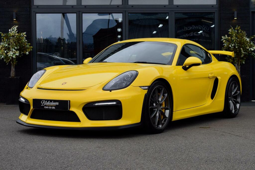 Porsche Cayman Coupe 3.8 981 Gt4 Euro 6 201565 Yellow