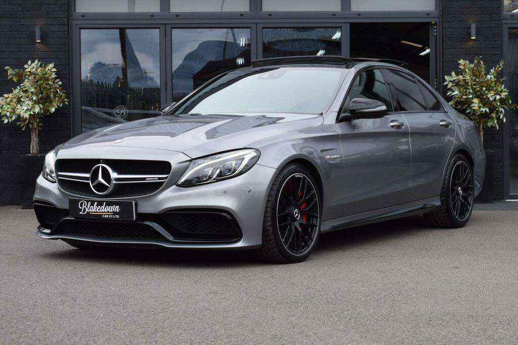 Mercedes-Benz C Class Saloon 4.0 C63 V8 Biturbo Amg S Premium Spds Mct Silver